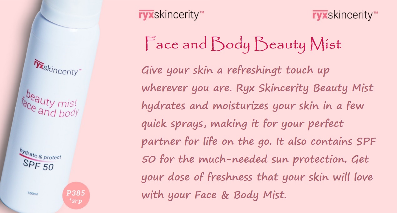 Ryx Skincerity Beauty Mist Benefits